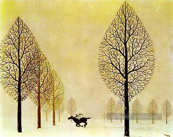 le jockey perdu 1948 Rene Magritte Peintures à l'huile